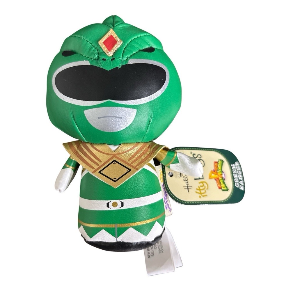 Hallmark Itty Bittys Mighty Morphin Power Rangers (Green Ranger) NEW Stuffed Toy